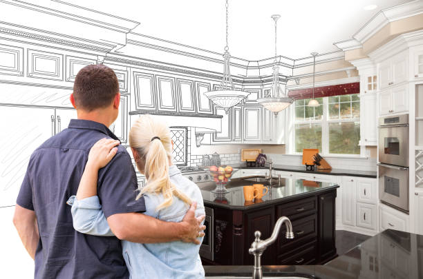 Professional Backsplash Installation technician working in Centreville, VA